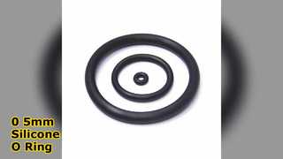 Inspeksi Penuh Segel Cincin O Silikon 0,5mm