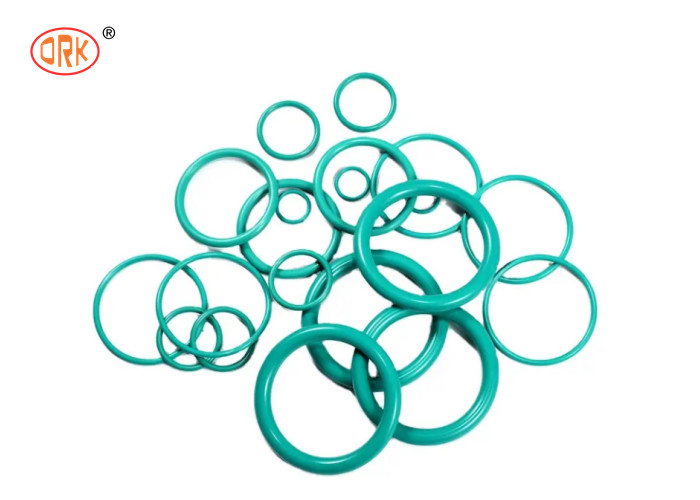 Green AS568/ Metric HNBR Rubber 18 Dimensi O Ring Kit Box untuk AC