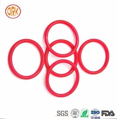 O-ring tahan air silikon dengan laporan FDA Warna