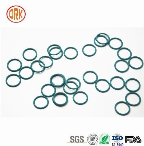 Peralatan Mekanis NBR Karet Hijau Flat Seal Ring Tahan Panas Tahan Korosi