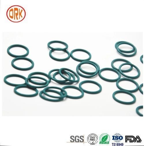 Peralatan Mekanis NBR Karet Hijau Flat Seal Ring Tahan Panas Tahan Korosi
