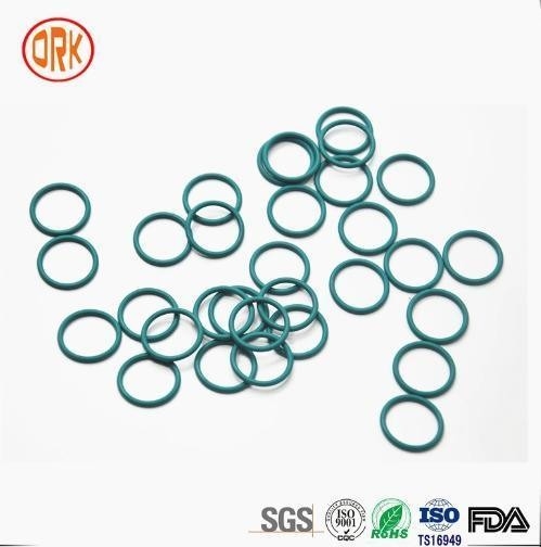 Peralatan Mekanis NBR Karet Hijau Flat Seal Ring Tahan Panas Tahan Korosi