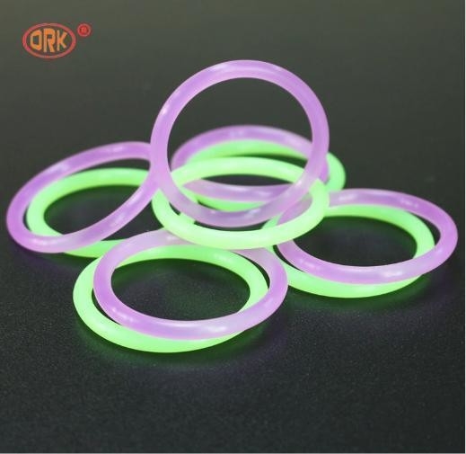Tahan Korosi As568 Karet Silikon O Ring Silikon Jelas Untuk Botol