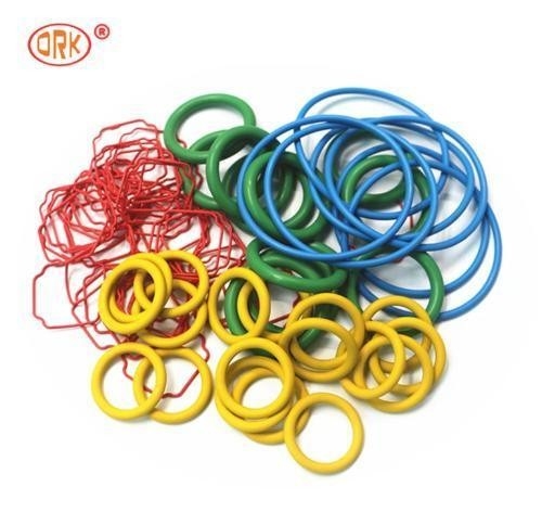 O Ring Machine REACH Valve Rubber Seal Bagian Karet Berwarna yang Disesuaikan