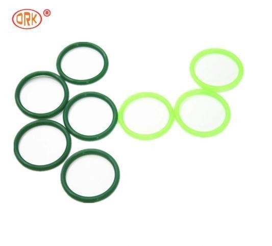 Green Good Elongation Seals FDA Wras LFGB Certified Food Grade Silicone O-Ring dengan Suhu -60- 350 derajat