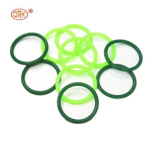 Green Good Elongation Seals FDA Wras LFGB Certified Food Grade Silicone O-Ring dengan Suhu -60- 350 derajat