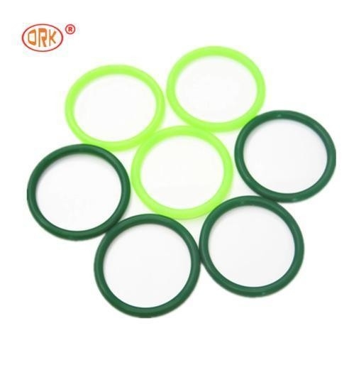 Green Good Elongation Seals FDA Wras LFGB Certified Food Grade Silicone O-Ring dengan Suhu -60- 350 derajat