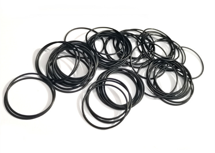 Oring Karet Silikon Hitam/Hijau Jenis Cincin Lima Sisi untuk Aplikasi Kontak Makanan