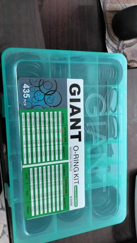 Custom tahan lama profesional NBR Karet O-ring Kit Seal Box Set untuk Industri