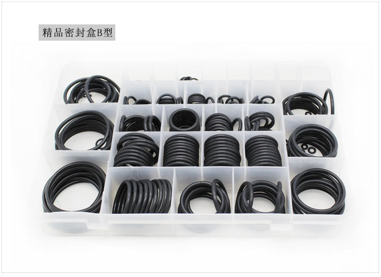 Custom tahan lama profesional NBR Karet O-ring Kit Seal Box Set untuk Industri