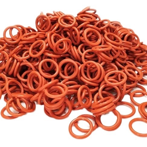 Perangkat keras silikon gasket plastik segel karet O-ring pemeriksaan oleh manusia dan mesin