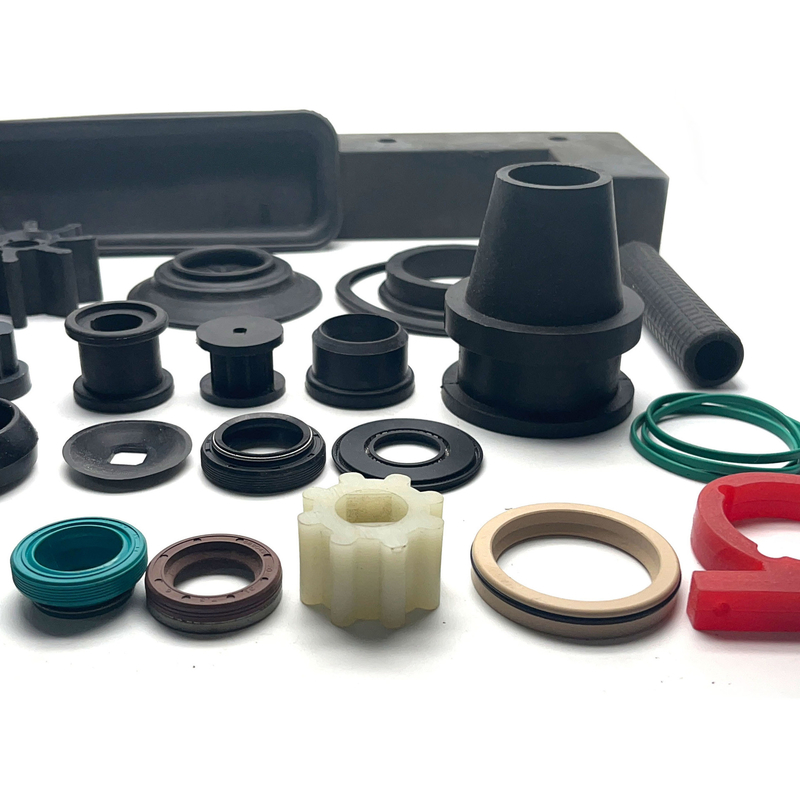 OEM ODM Semiconductor Seals Silikon Mold Custom Rubber O Rings Untuk Bagian Karet