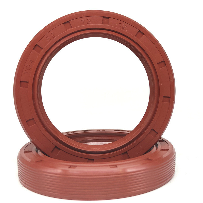 TG4 Oil Seal NBR/FKM Rubber Spring Corrugated Thread EPDM Piston Seal Kit untuk TJKS 3-Lip Shaft