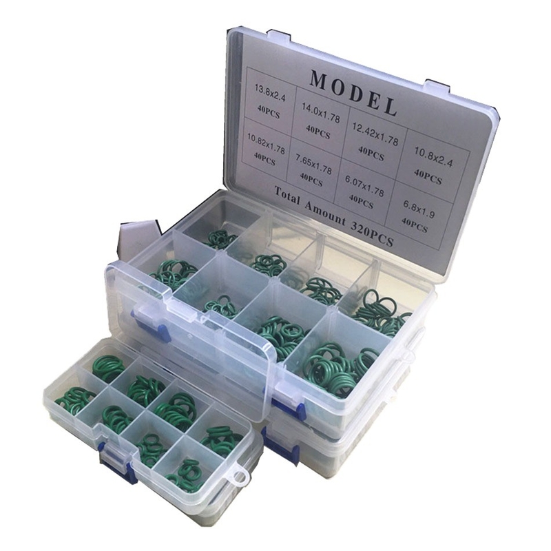ORK 382pcs/386pcs/407pcs/408pcs Fkm atau Nbr O-Ring Seals Box/Kit untuk Sealing