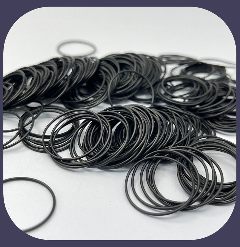 Segel O-Ring Karet Nitrile NBR FPM FKM yang disesuaikan untuk aplikasi tahan minyak