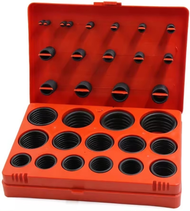 Inspeksi Excavator Repair Seal O-Ring Kit NBR70 Seri dalam 30 Ukuran 100% Dijamin