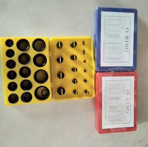 Inspeksi Excavator Repair Seal O-Ring Kit NBR70 Seri dalam 30 Ukuran 100% Dijamin
