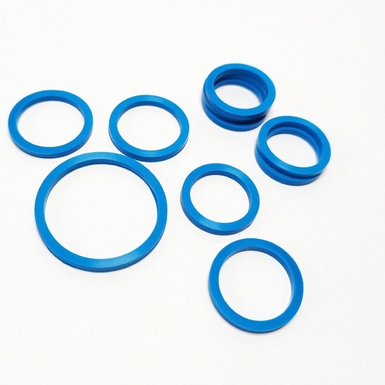 Disesuaikan Plain PTFE NBR-EPMD Silicone PU Gas Gasket untuk Pencegahan debu segel