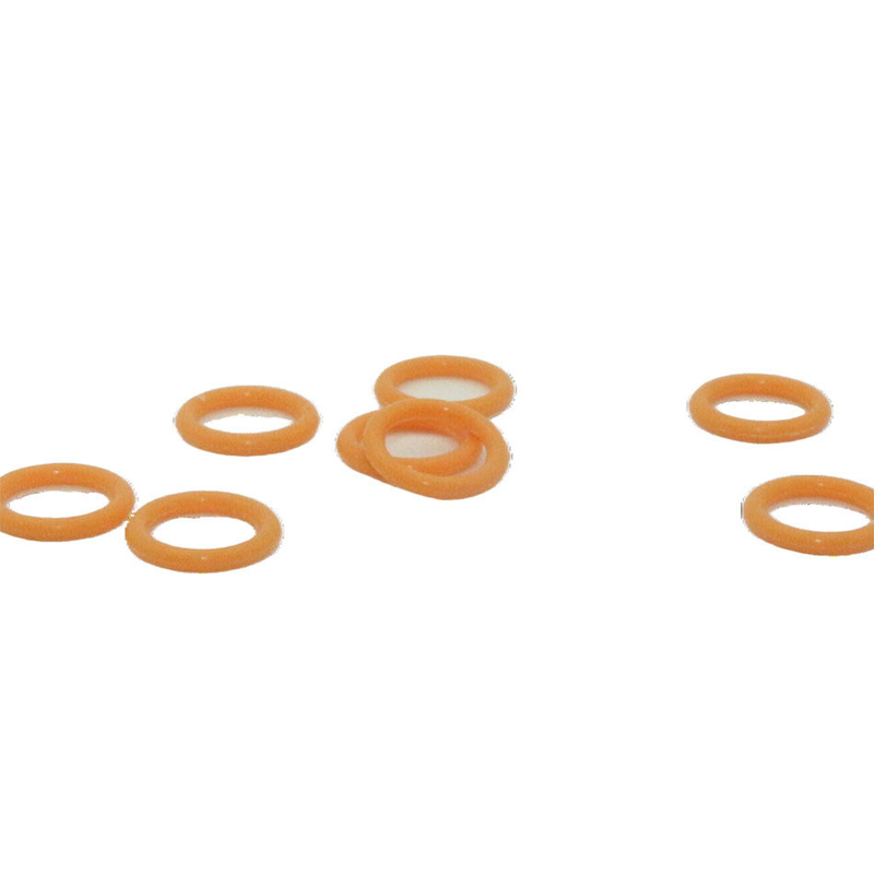 Makanan Kelas tahan panas berwarna bening silikon O-ring Segel karet untuk dalam warna apa pun