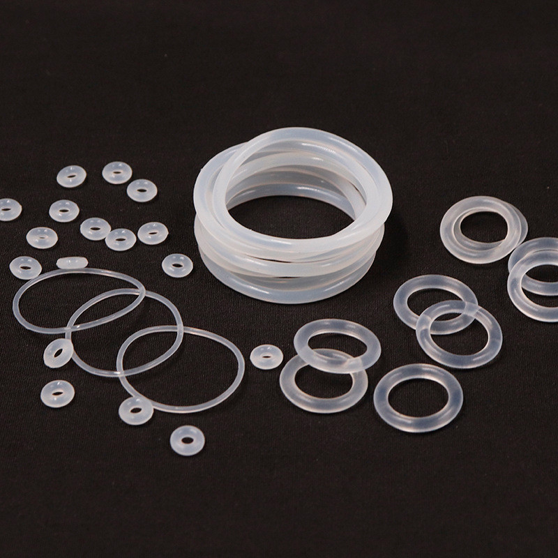 Custom silikon O-ring warna apa pun 100% diperiksa untuk dibuat sesuai pesanan segel