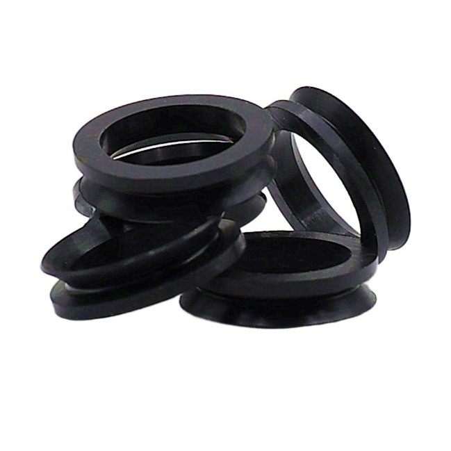 Kekerasan 30-90 Shore-A atau IRHD VAMAC Karet O-ring Seal NBR FKM FPM EPDM PU Silicon