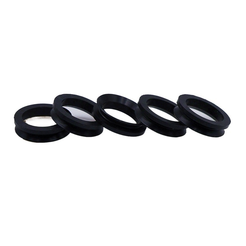 Kekerasan 30-90 Shore-A atau IRHD VAMAC Karet O-ring Seal NBR FKM FPM EPDM PU Silicon