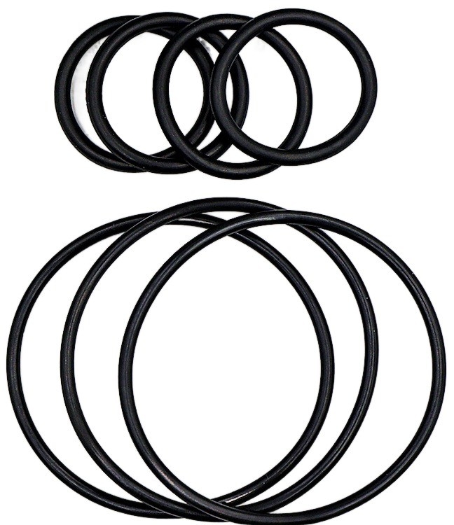Segel O-Ring Industri dalam berbagai ukuran dan bahan untuk berbagai aplikasi