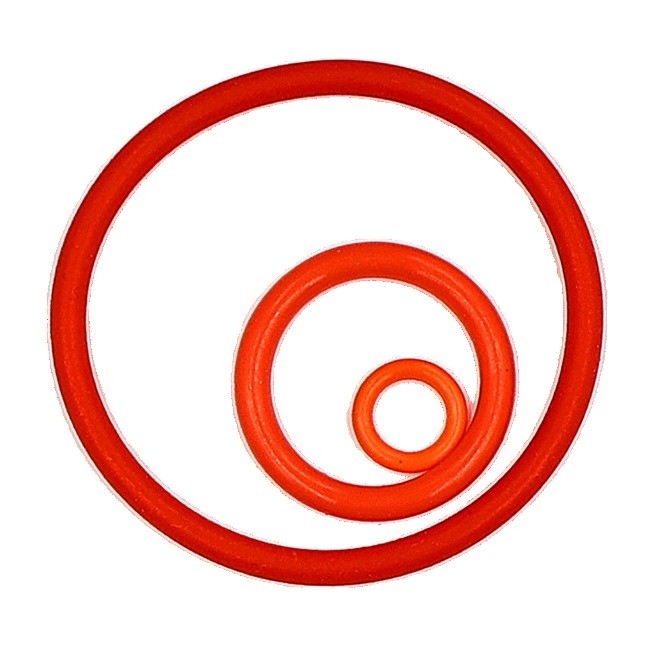 FMK Seal's PTFE FEP Encapsulated Silicon O-Rings Sempurna untuk Keras 20-90