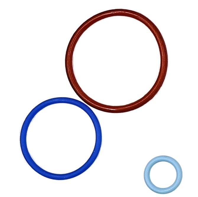 FMK Seal's PTFE FEP Encapsulated Silicon O-Rings Sempurna untuk Keras 20-90
