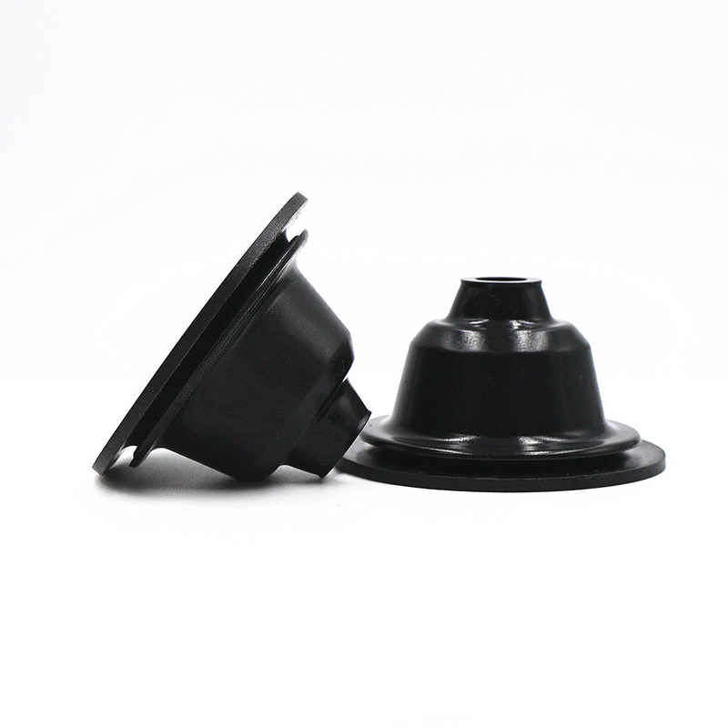 IRHD 30 - 90 Shore A Kekerasan Dustproof Rubber Seal Black Rubber Boot Seals Disesuaikan