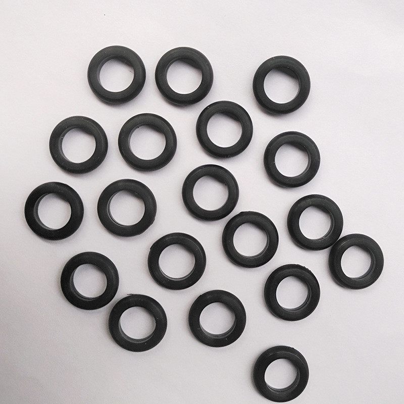 Gambar 3D/2D NBR 70 Shore O-Rings Karet Karet dengan segel dan warna hitam dalam ukuran kecil