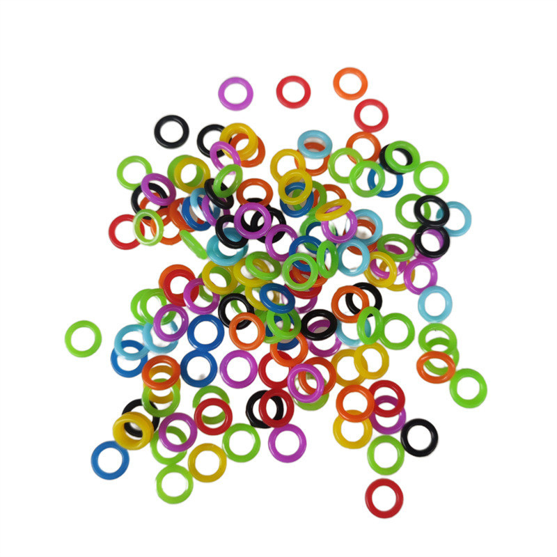 Custom High Precision Industrial EPDM Silicone Rubber O-Ring Seals untuk Logo Branding