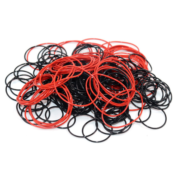 NBR/FKM/EPDM Silicone O-Ring Seals untuk bahan yang berbeda dan pengolahan cetakan