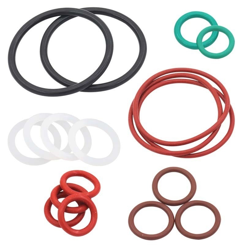 OEM/ODM Gummi O Rings yang dapat diterima untuk segel termos dalam kisaran kekerasan 20-90 Shore A
