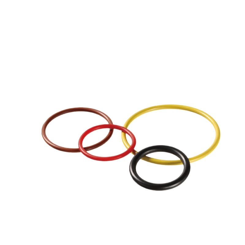 Waterproof Encapsulated NBR EPDM FKM Fluorosilicone AS568 O-Ring Seals untuk Peralatan Manufaktur