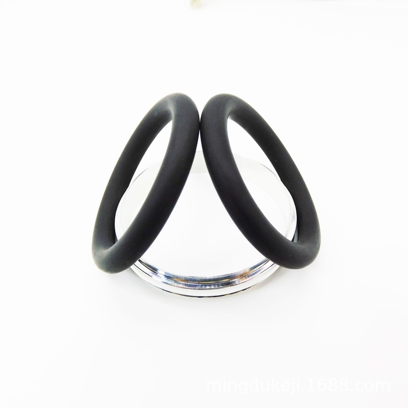 Waterproof Encapsulated NBR EPDM FKM Fluorosilicone AS568 O-Ring Seals untuk Peralatan Manufaktur