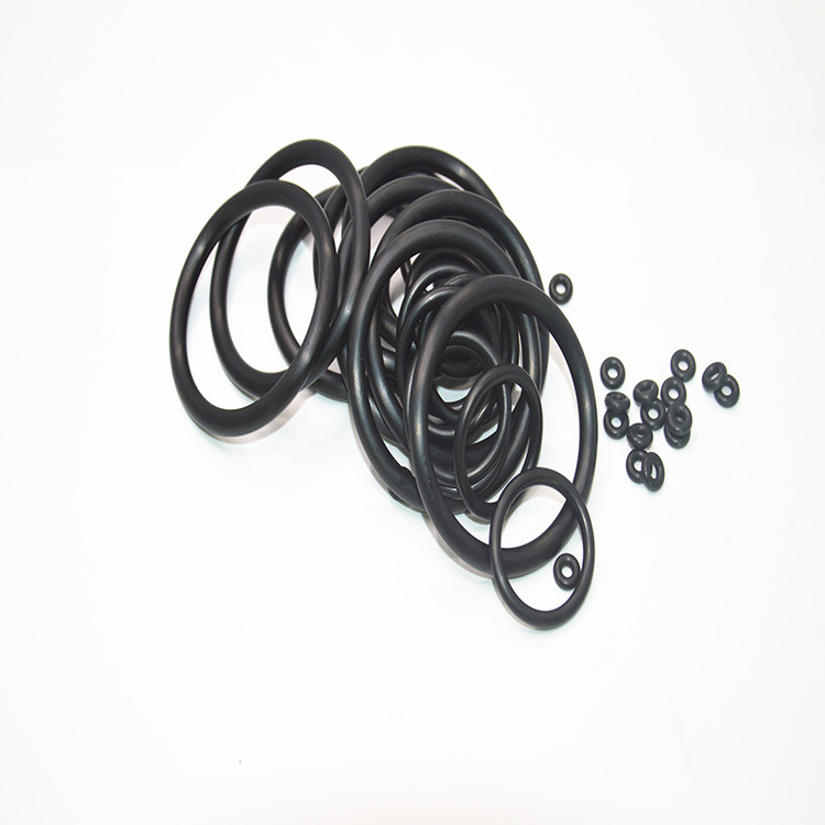 FKM Jenis karet Oil And Gas Seals SBR O Ring Size Custom Hardness Untuk Sealing