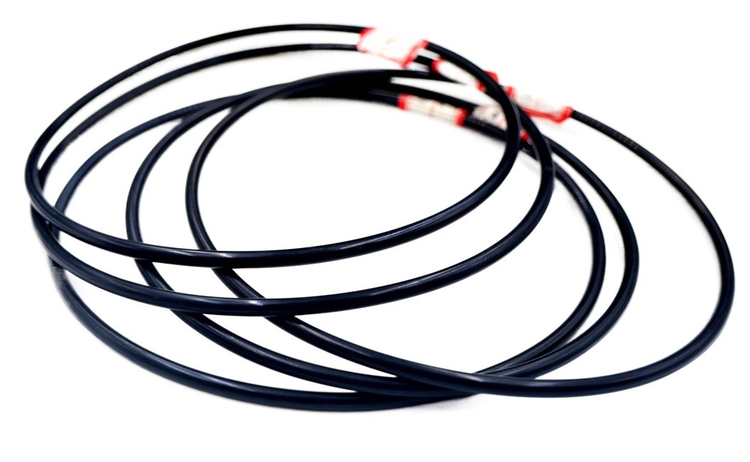 30-90 Shore A EPDM/NBR/FKM/Silikon berwarna besar Fluoro O-Ring Seal untuk kompresor udara