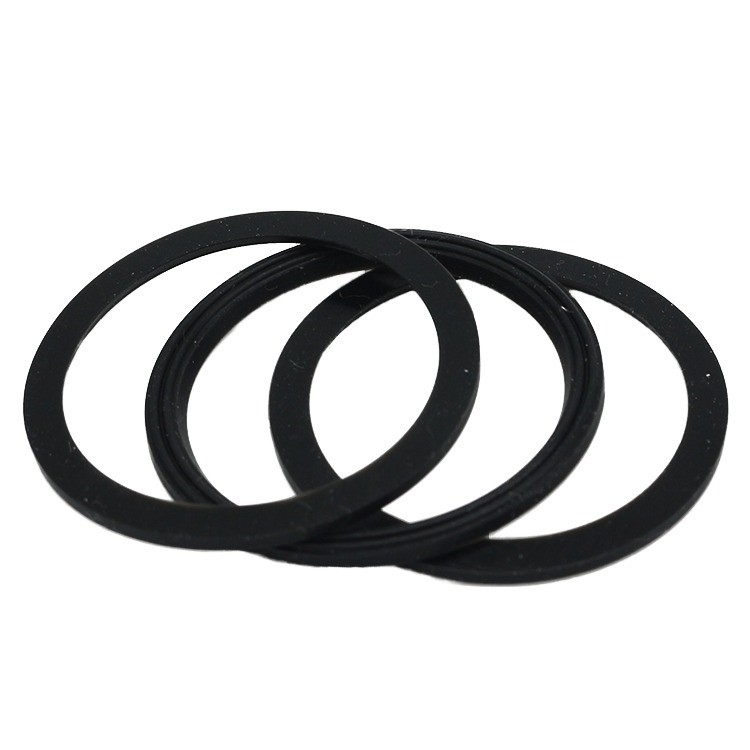 Standard Round Plain Thin Flat Seal Gasket Washer Dengan Ce Oem/odm Karet Epdm Fkm Sbr Nr