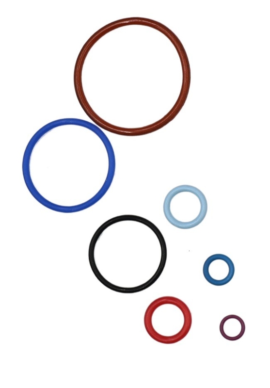 Inspeksi penuh EPDM/FKM/FFKM/NBR Silicone O Ring untuk aplikasi kecil atau besar