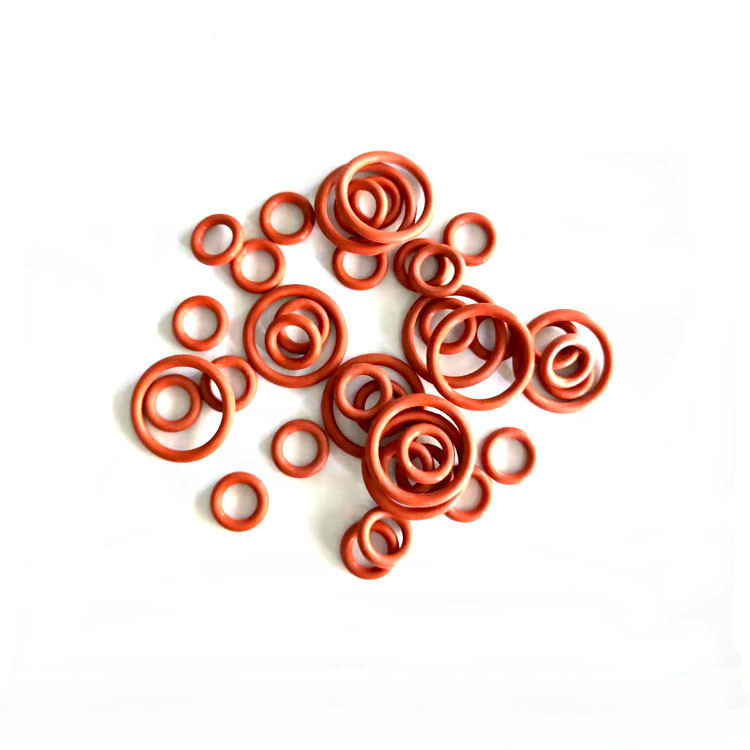 REACH Certified Customized Color Silicone Rubber Sealing Ring untuk aplikasi kelas makanan