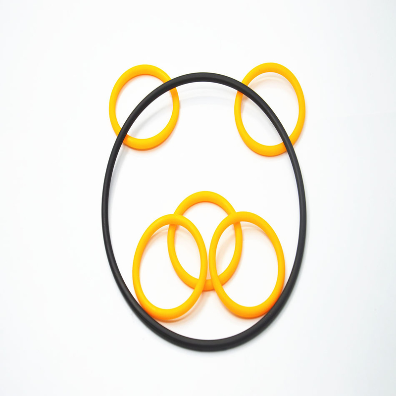 Disesuaikan Clear NBR EPDM FKM Silicone O Ring Soft Silicone Gasket Seals untuk AEM