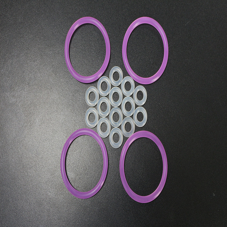 6mm*1.8mm 70 Shore Silikon O Ring Menawarkan Warna Disesuaikan untuk Segel Karet Tahan Air