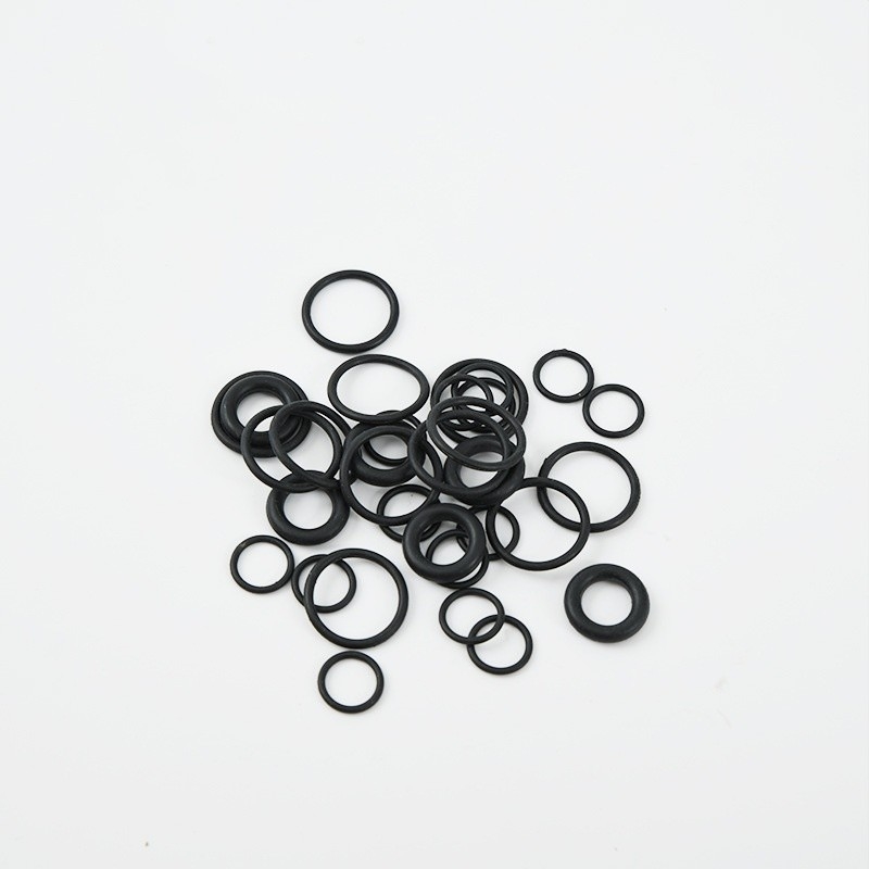 NBR O-Ring Seals dalam AS568 PG Standard Size for 70 Shore Nitrile Black Rubber O-Ring