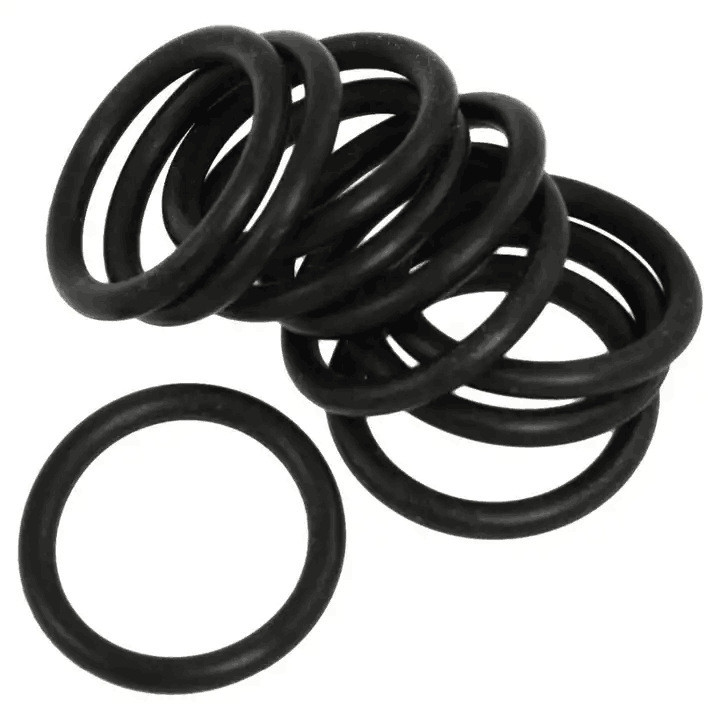 Segel Efektif NBR FKM EPDM VMQ Karet O Ring untuk Aplikasi Warna yang Disesuaikan