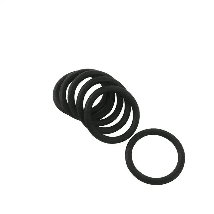 Segel Efektif NBR FKM EPDM VMQ Karet O Ring untuk Aplikasi Warna yang Disesuaikan