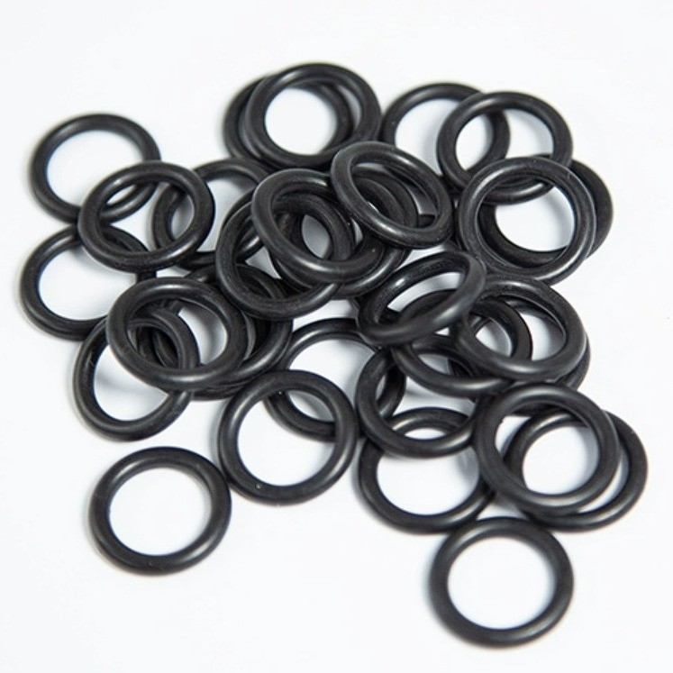 Segel Efektif NBR FKM EPDM VMQ Karet O Ring untuk Aplikasi Warna yang Disesuaikan