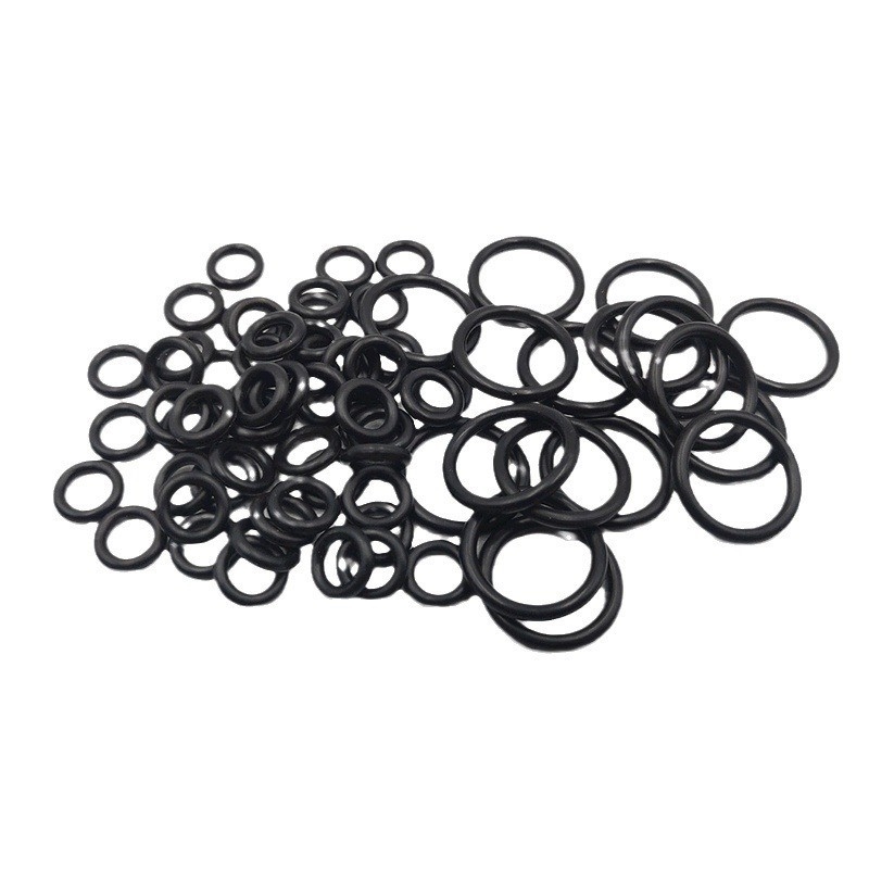 Segel Efektif NBR FKM EPDM VMQ Karet O Ring untuk Aplikasi Warna yang Disesuaikan