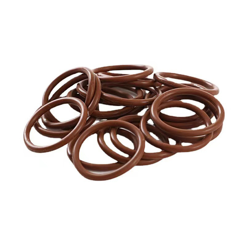 REACH bersertifikat silikon karet O-ring segel dalam berbagai warna dari warna yang disesuaikan
