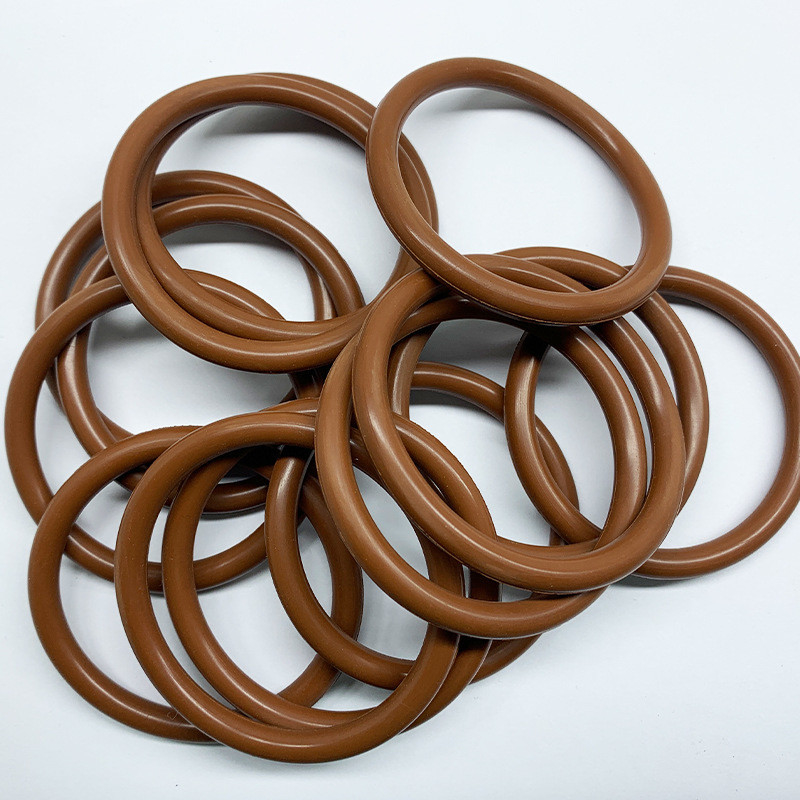 AEM/EPDM/FKM/NBR tahan suhu tinggi O-ring silikon bening untuk segel kelas makanan